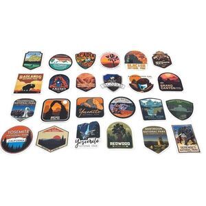 NWT Wool + Pepper Co. U.S. National Parks Sticker Pack (51 stickers)